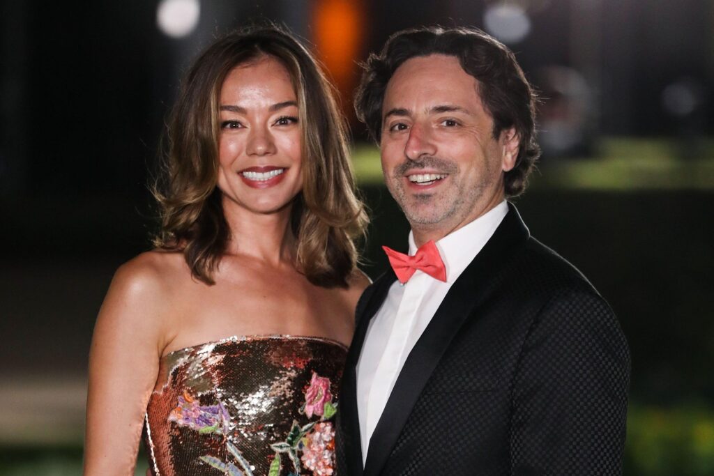 Soustanovitelj Googla Sergey Brin in nekdanja žena Nicole Shanahan