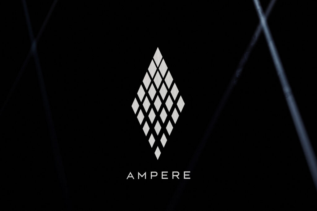 Logotip podjetja Ampere