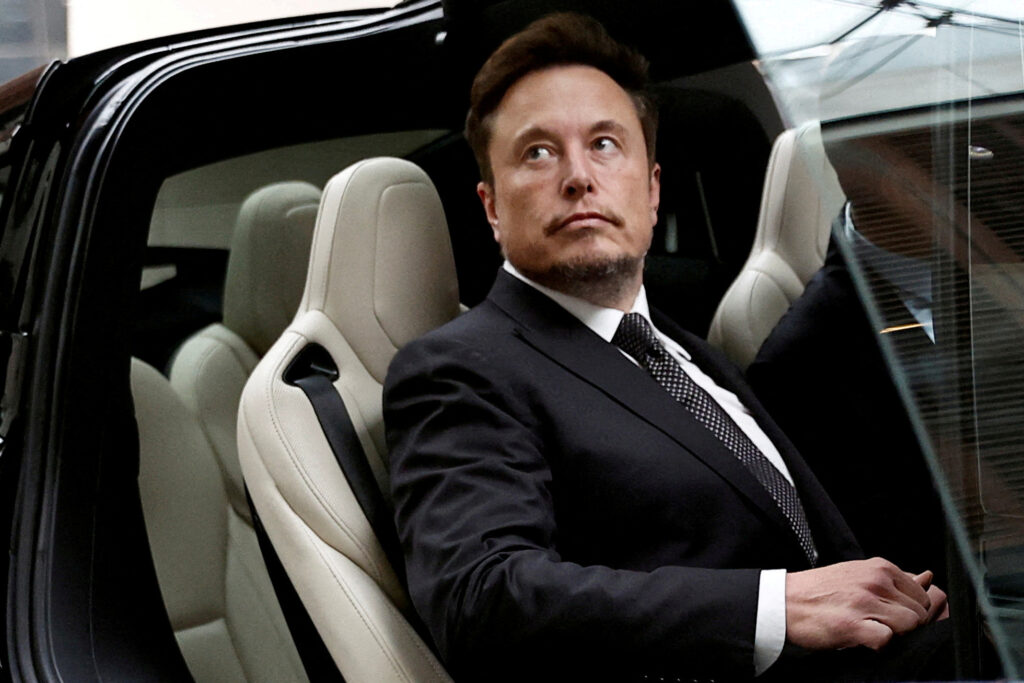 Izvršni direktor proizvajalca električnih vozil Tesla Elon Musk