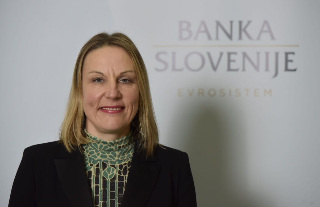 Viceguvernerka Banke Slovenije Tina Žumer