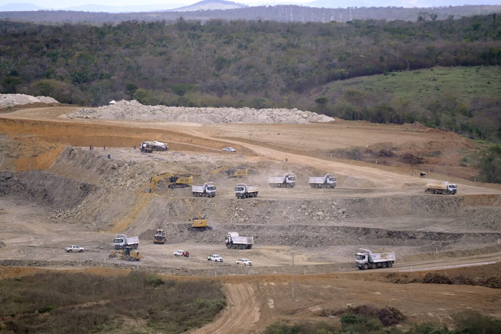 Rudnik litija v Braziliji