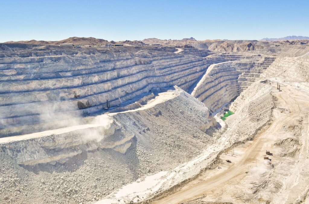 Rudnik urana Rössing rudarskega giganta Rio Tinto.