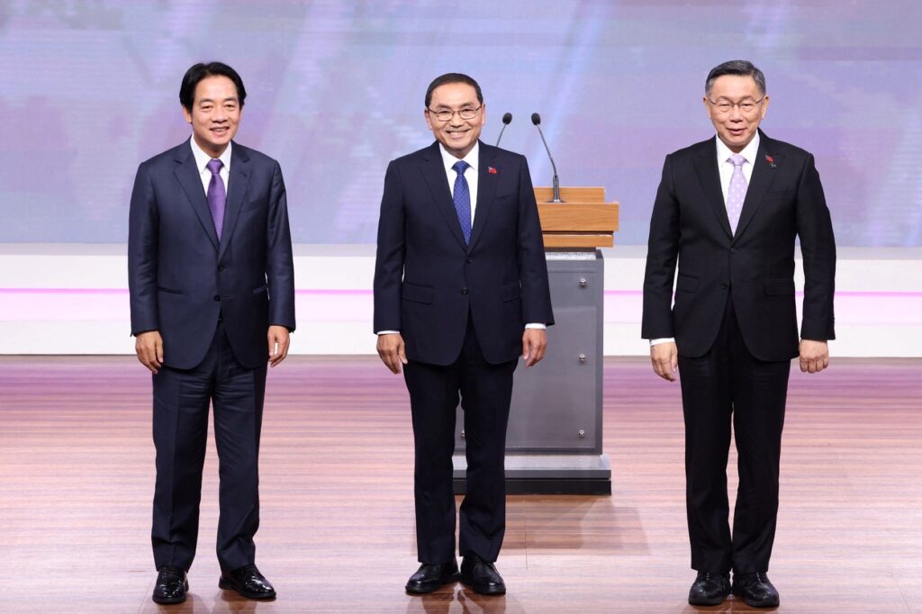 Trije kandidati za predsednika Tajvana