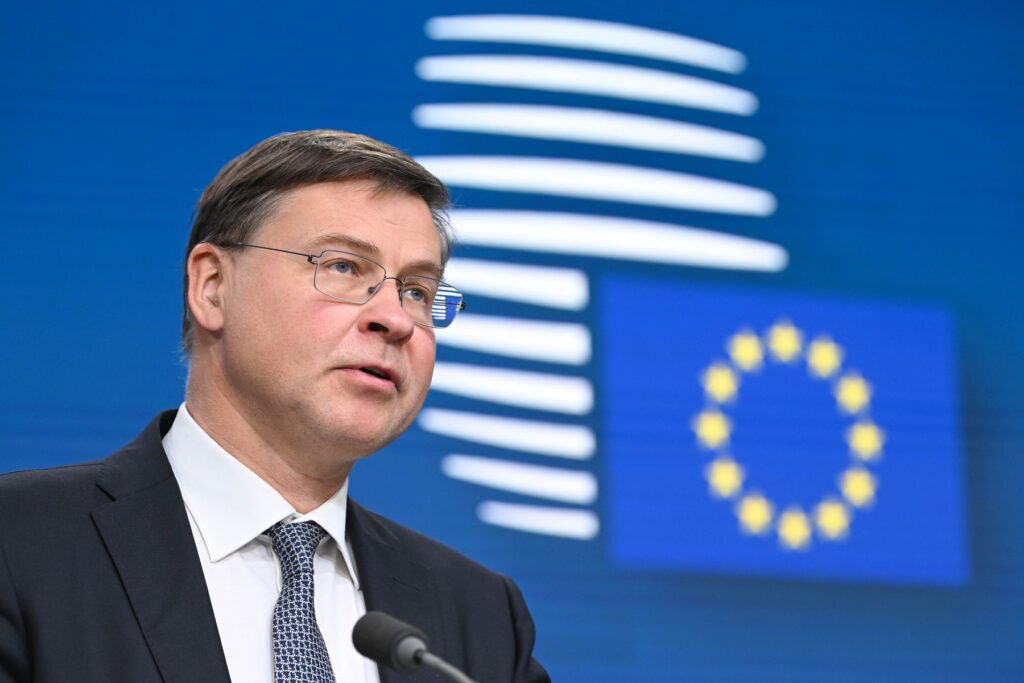 Izvršni podpredsednik Evropske komisije Valdis Dombrovskis