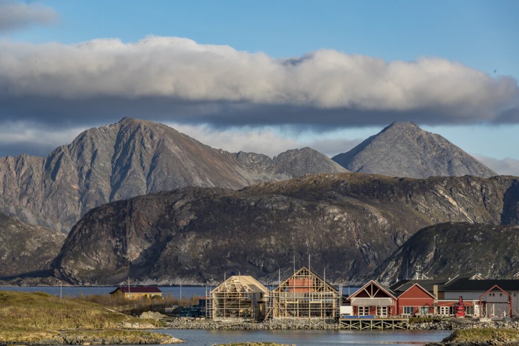 Otok Sommaroy na Norveškem