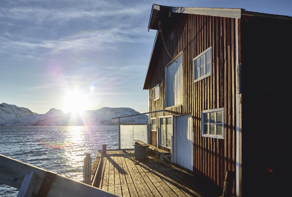 Ribiško skladišče v Tromsu