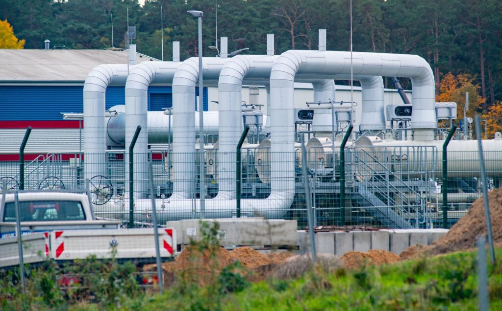 Sistem cevi za plin v Nemčiji