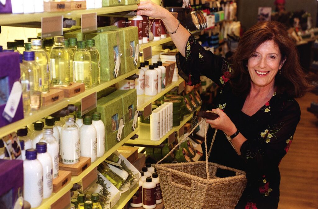 Ustanoviteljica The Body Shop Anita Roddick