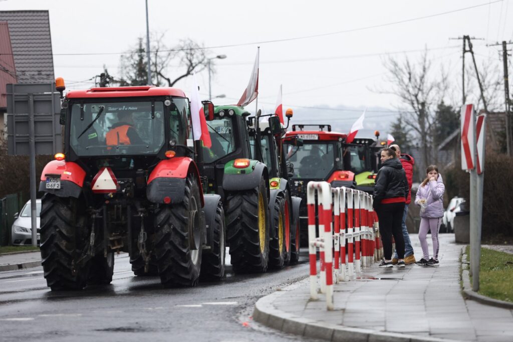 Protest kmetov na Poljskem