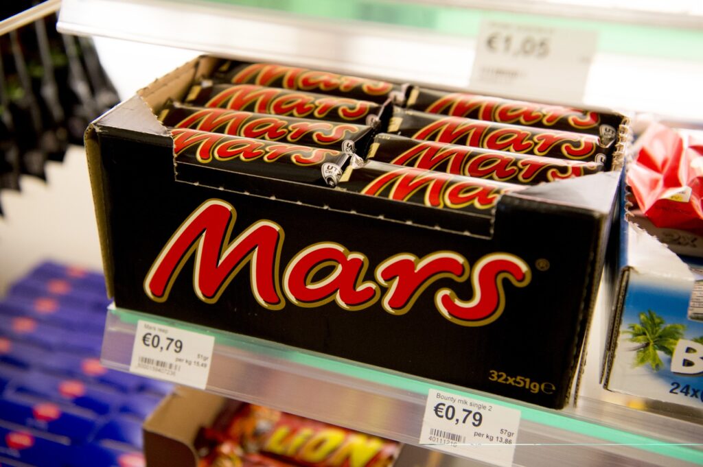 Čokoladice Mars