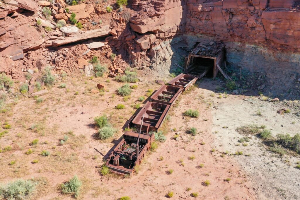 Zapuščen rudnik urana v zvezni državi Utah v ZDA