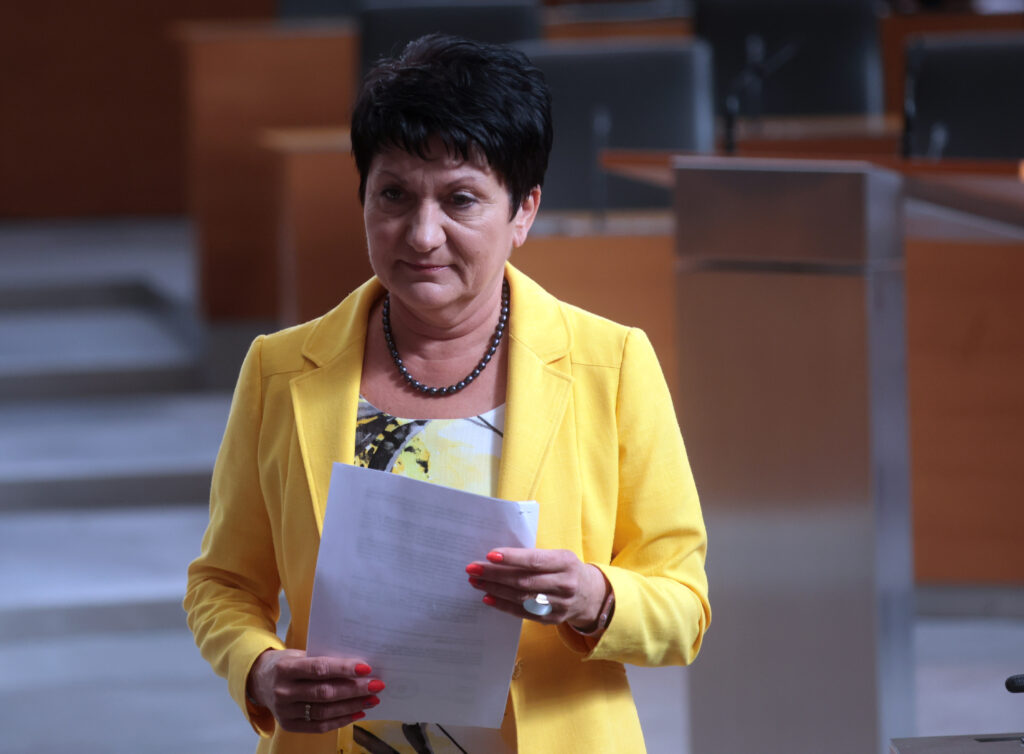 Poslanka Svobode in predsednica odbora DZ za finance Andreja Kert