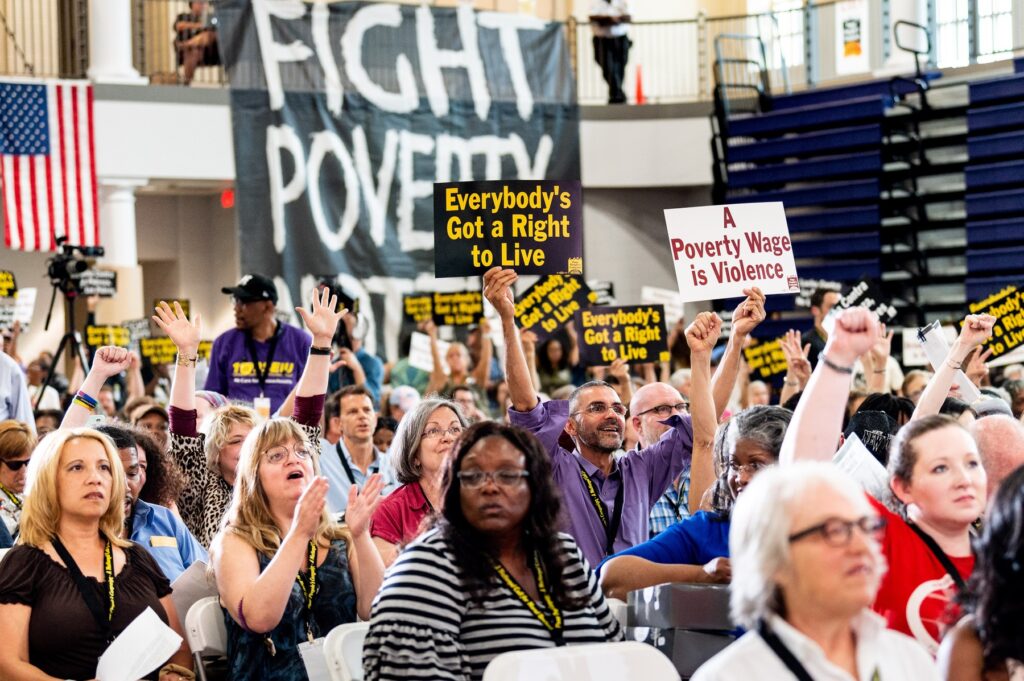Dogodek Poor People's Moral Action Congress na univerzi Trinity Washington leta 2019