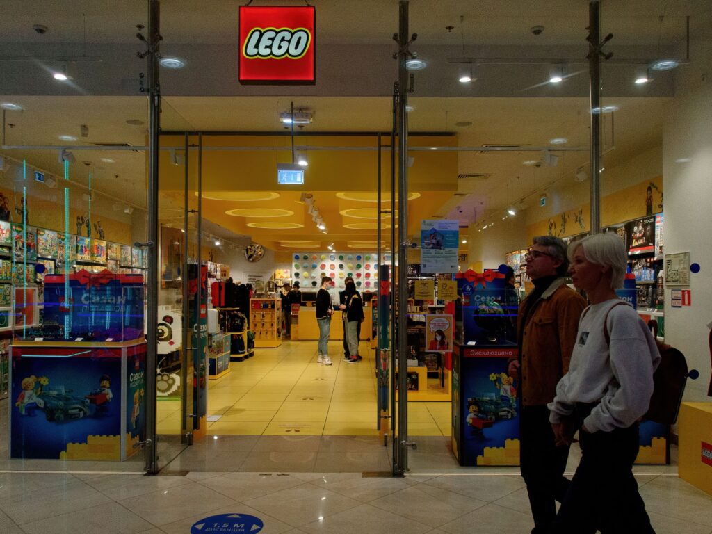 Trgovina Lego v Sankt Petersburgu