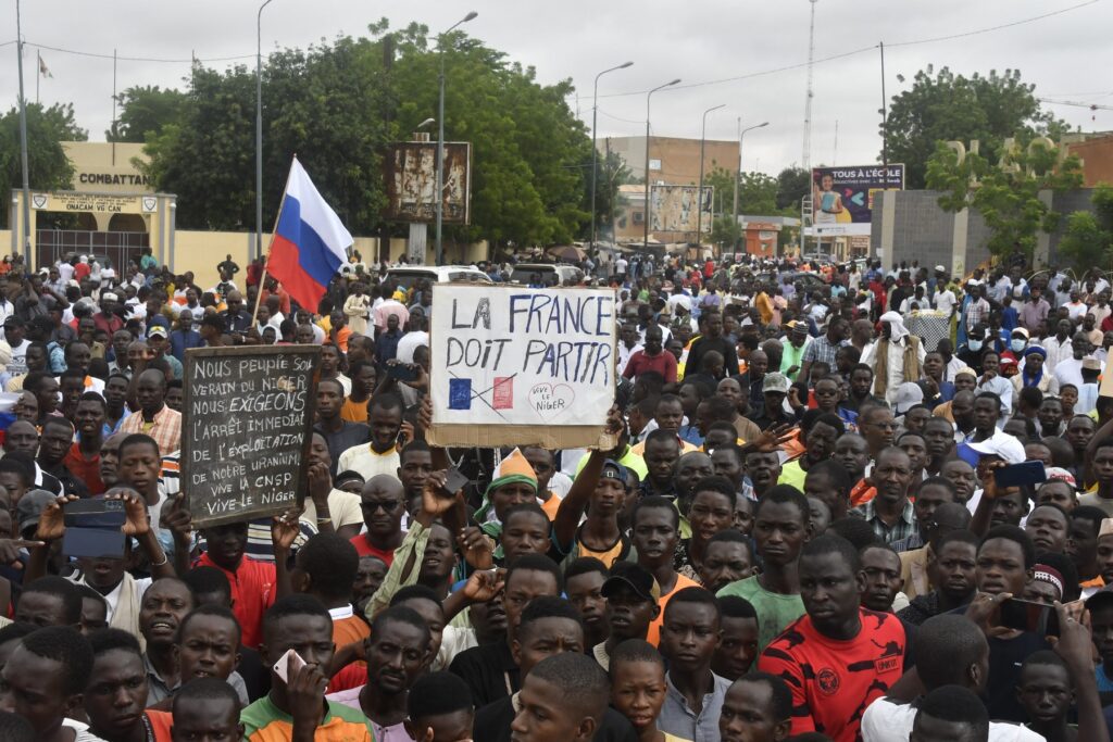 Protifrancoski protesti v Nigru