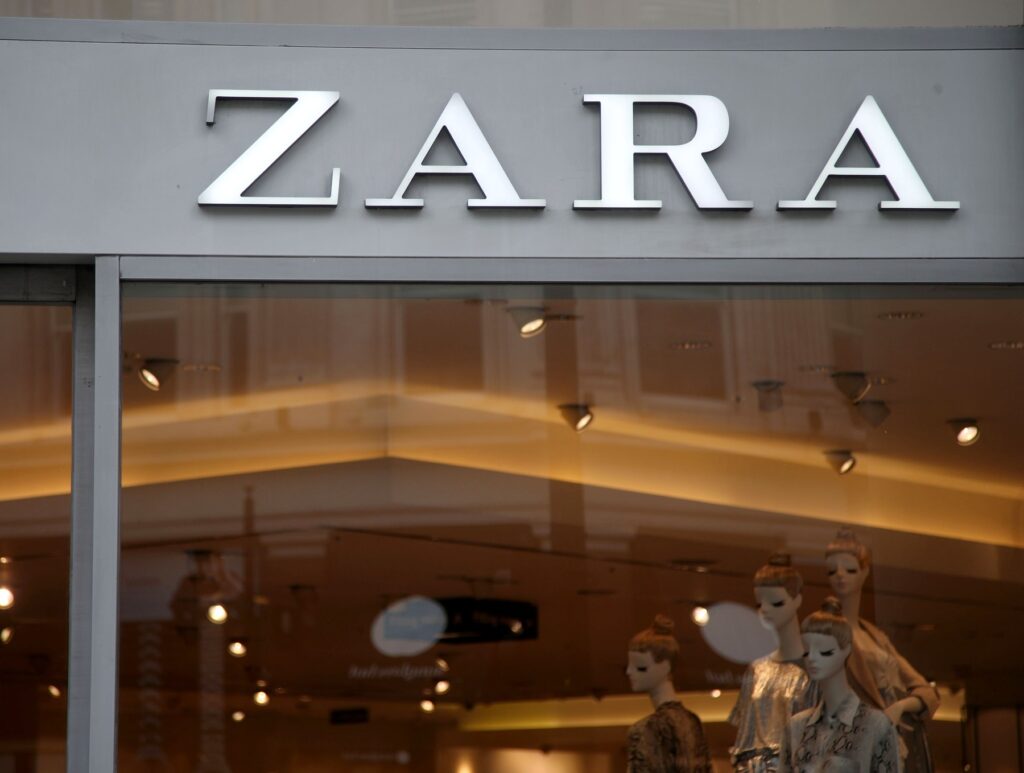 Znamka hitre mode Zara