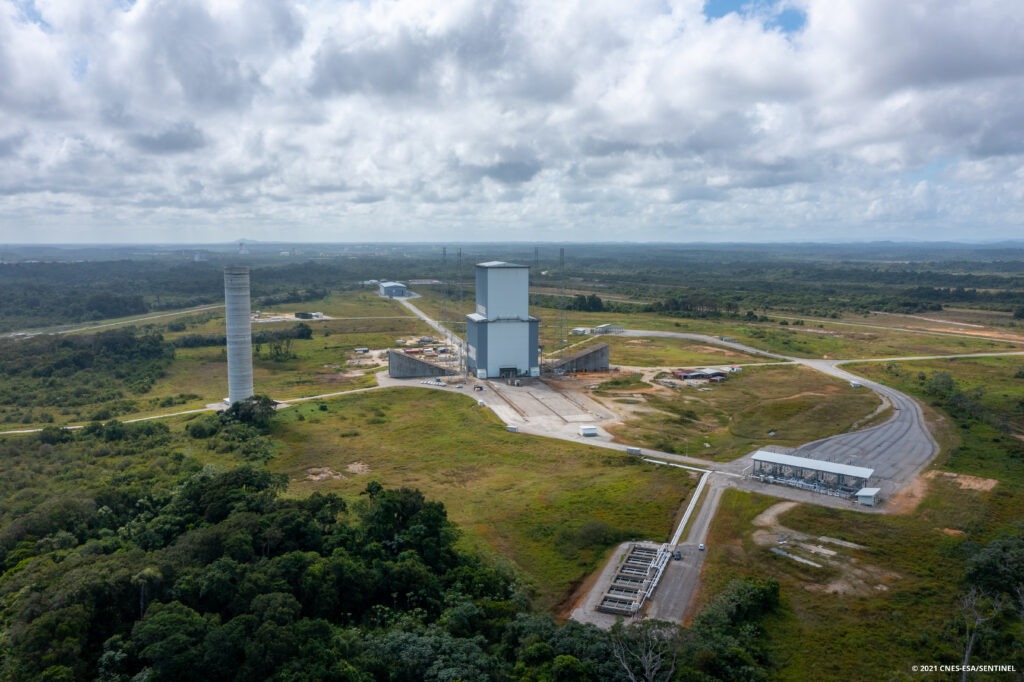 Ariane 6, izstrelitvena ploščad v Francoski Gvajani