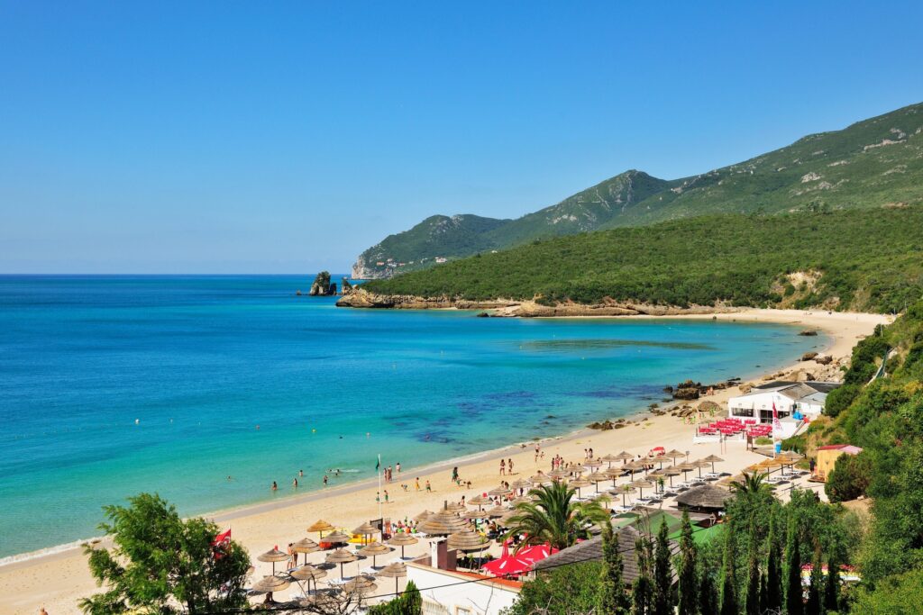 Galapos beach, Portugalska