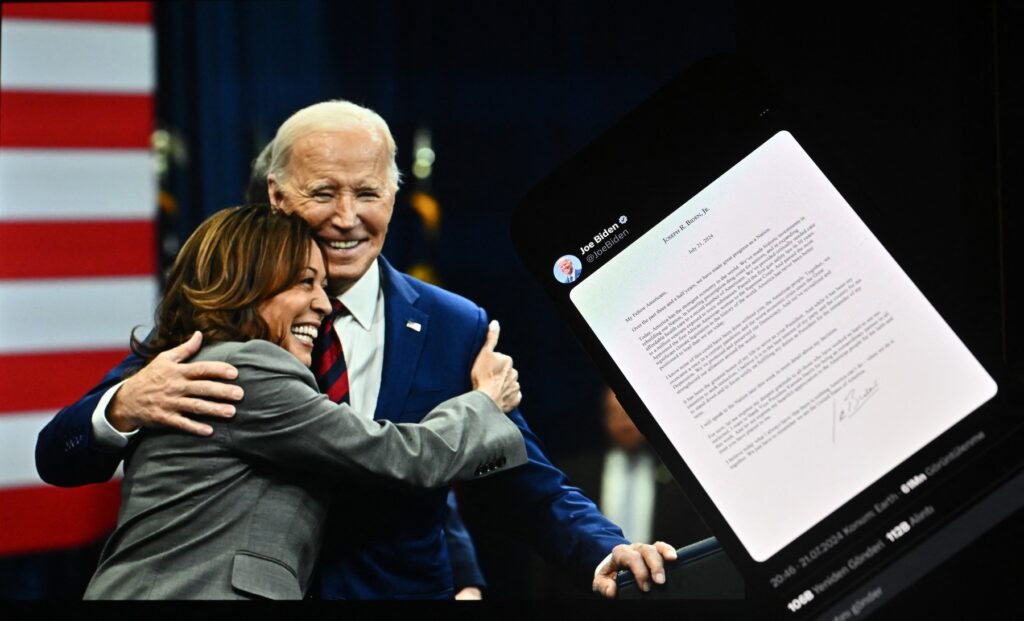 Podpredsednica ZDA Kamala Harris in predsednik Joe Biden