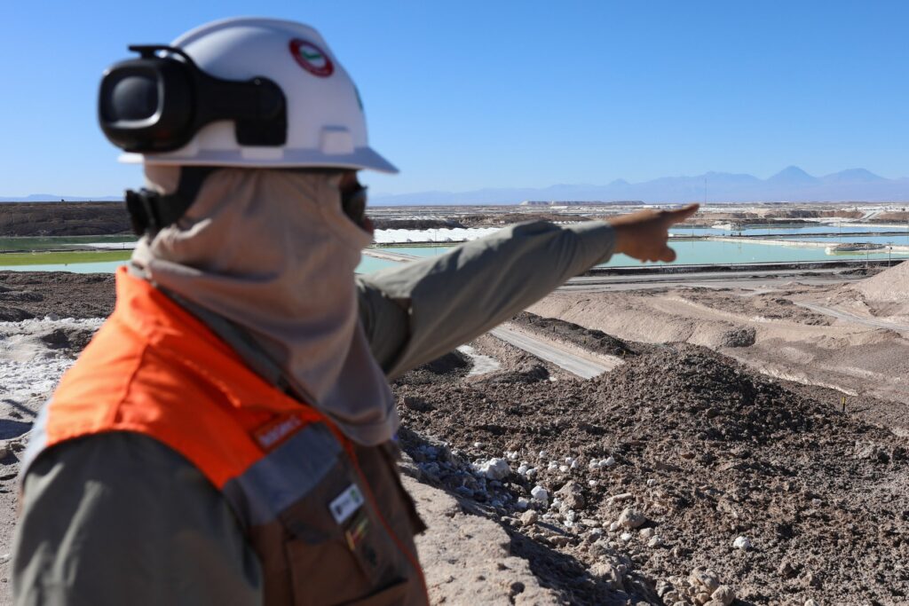 Iskopavanje litijuma u čileanskoj pustinji Atacama