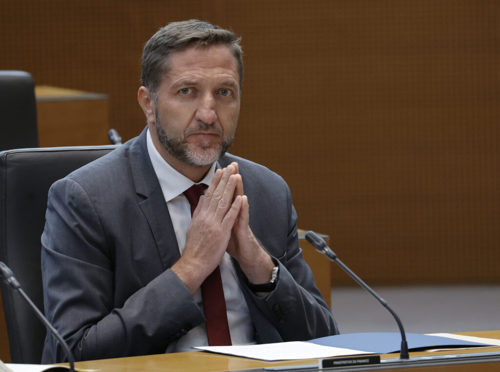 Klemen Bo&scaron;tjančič, minister za finance