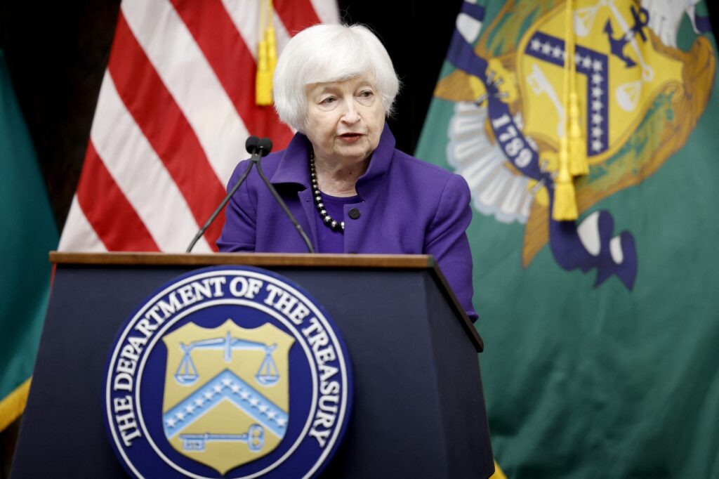 Ameriška finančna ministrica Janet Yellen