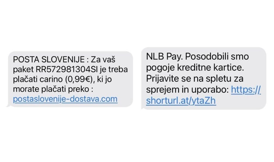 Primer spletne prevare