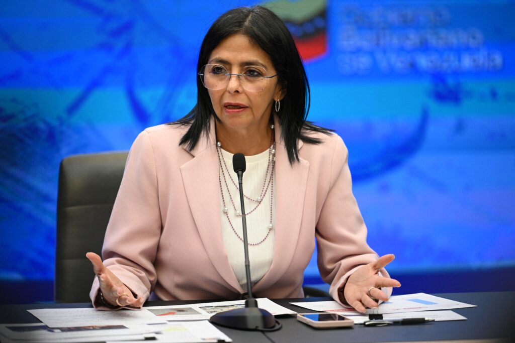 Delcy Rodriguez, podpredsednica Venezuele