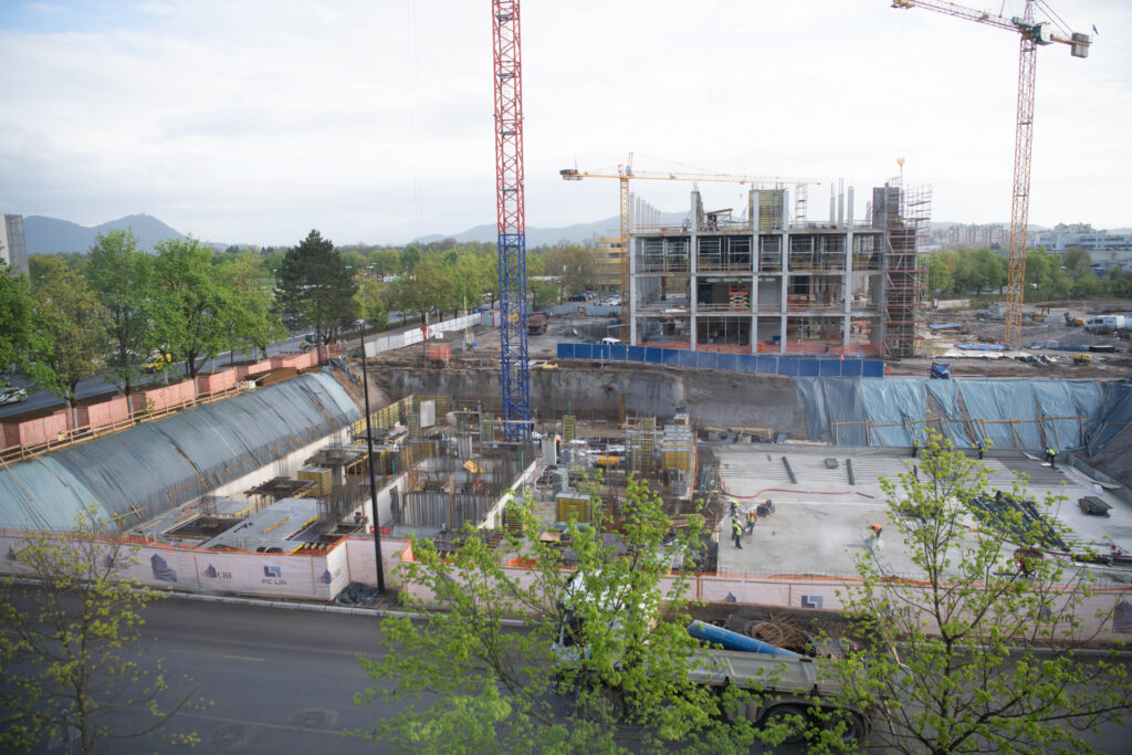 Lek, gradbi&scaron;če, Ljubljana