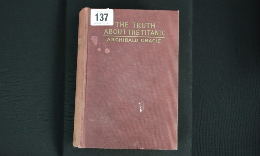 The truth about Titanik, knjiga, Archibald Gracie