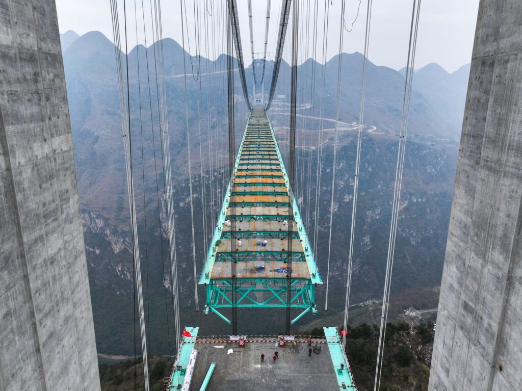 Huajiang Grand Canyon Bridge, Kitajska, most