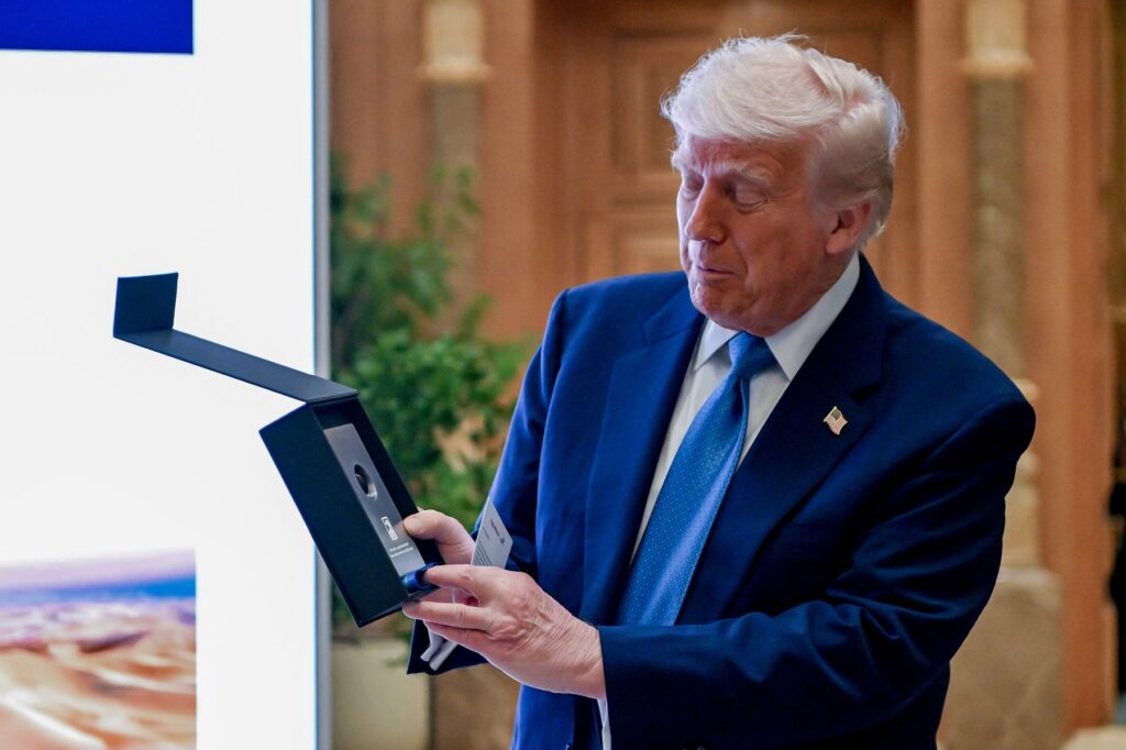 Ameriški predsednik Donald Trump v Združenih arabskih emiratih