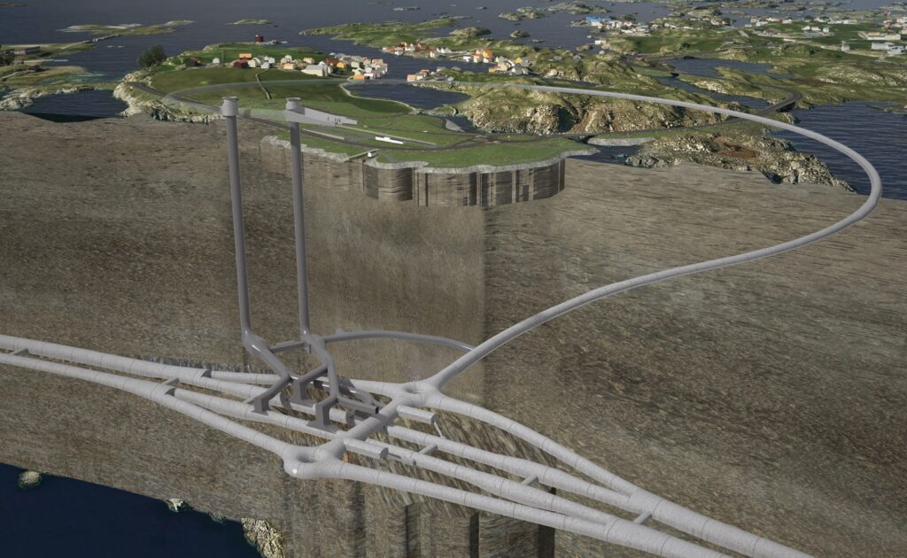 Rogfast, Rogaland, Norveška, podvodni cestni predor