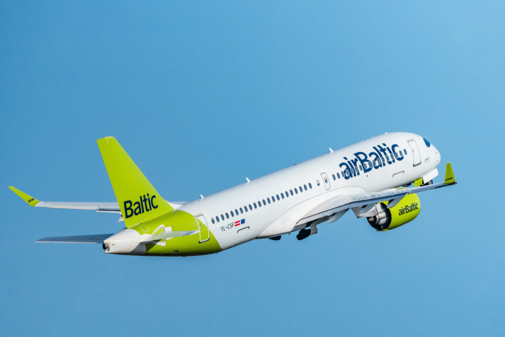 Latvijski letalski prevoznik airBaltic
