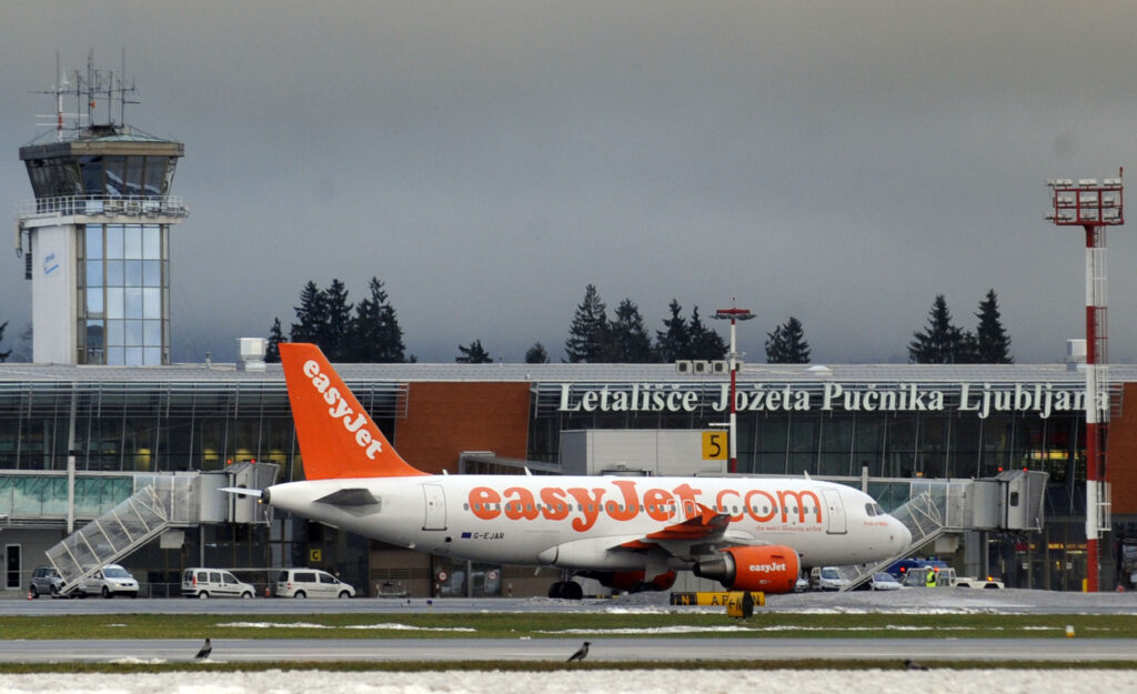 easyjet, letališče Jožeta Pučnika, Brnik, Ljubljana