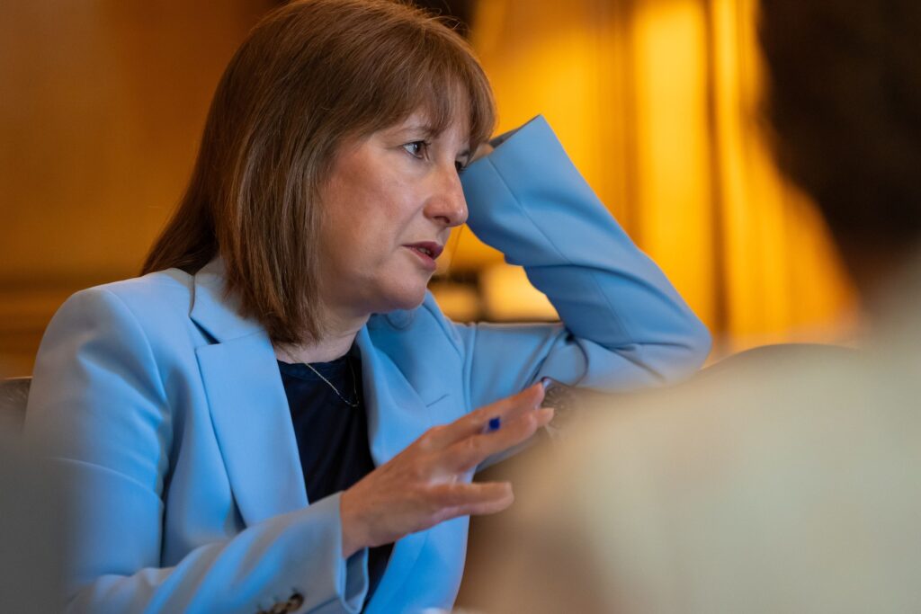 Britanska finančna ministrica Rachel Reeves