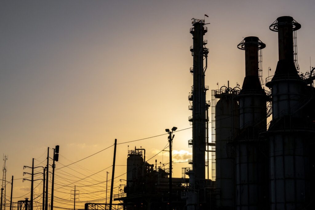 Rafinerija nafte v ameri&scaron;kem Houstonu