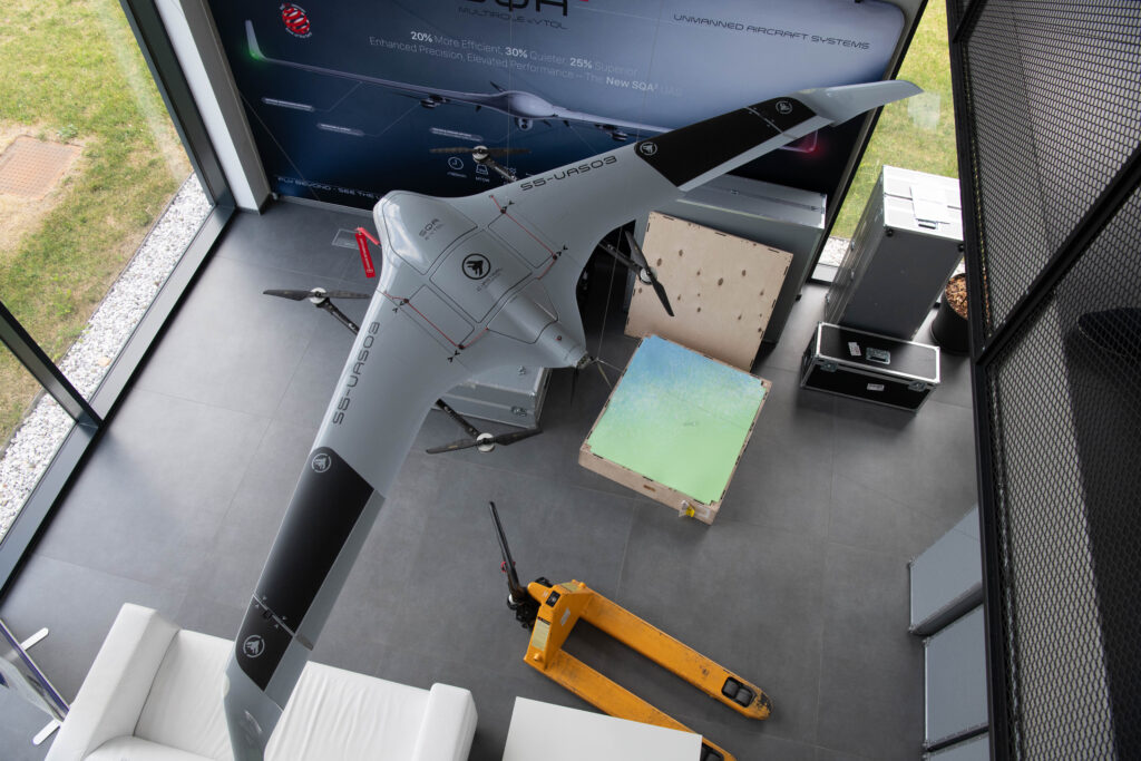 Brezpilotni letalnik SQA podjetja C-Astral