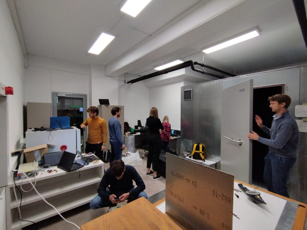 Katapult, laboratorij