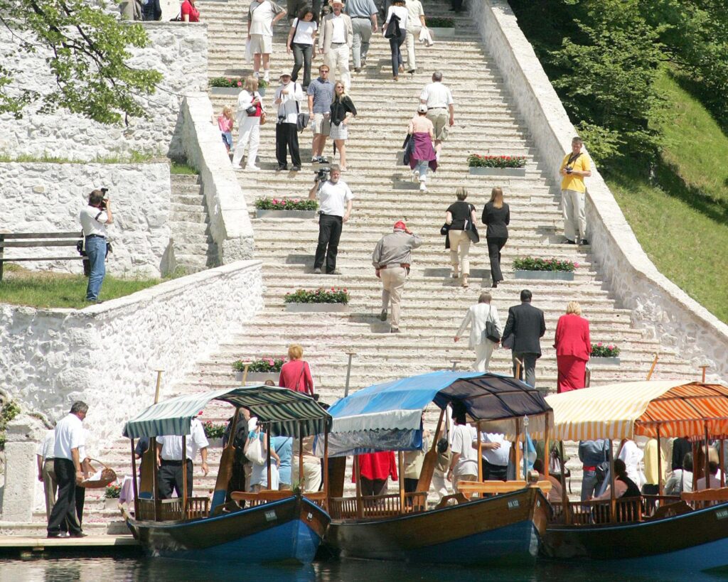 Bled, turisti, turizem