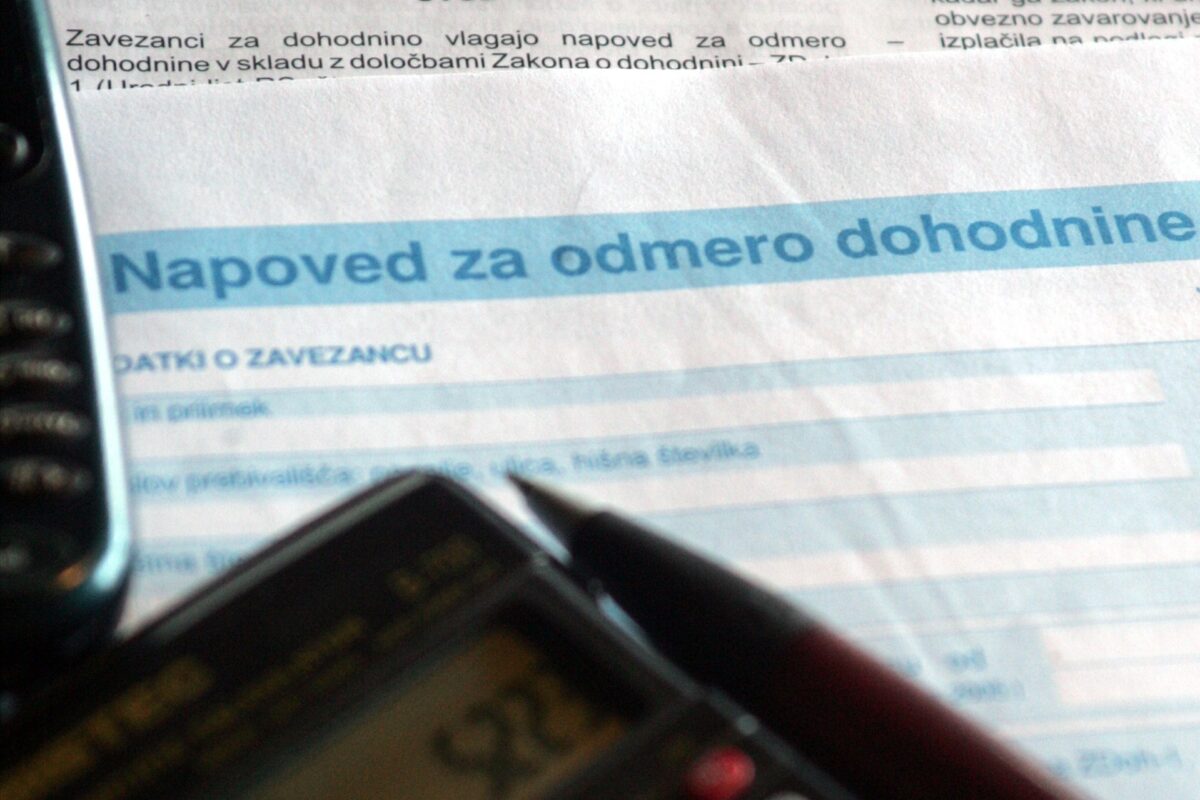 Če Fursu dolgujete doplačilo dohodnine, ne pozabite na rok