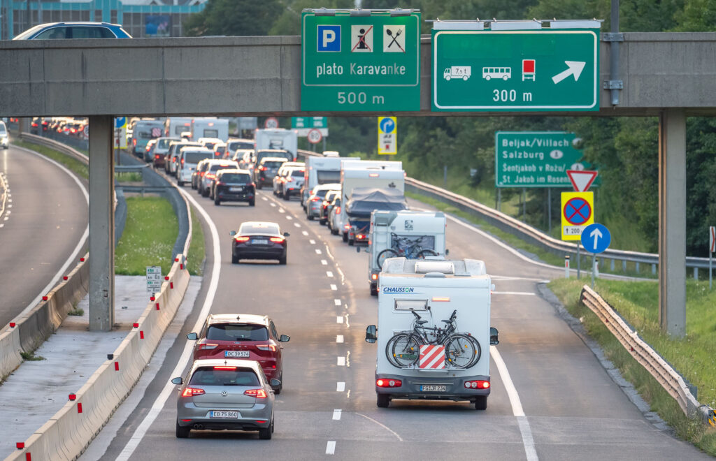 Zastoji predor Karavanke