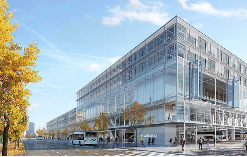 Avtobusna postaja, Potniški center Ljubljana