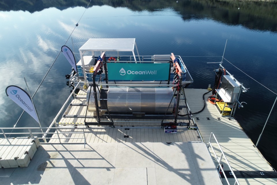 OceanWell, razsoljevanje vode, ZDA, kapsula