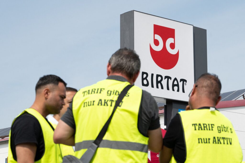 Stavka delavcev v tovarni kebaba Birtat v Nemčiji