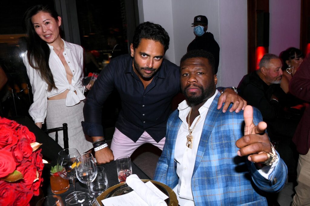 Podjetnik Rohan Oza in reper Curtis "50 Cent" Jackson