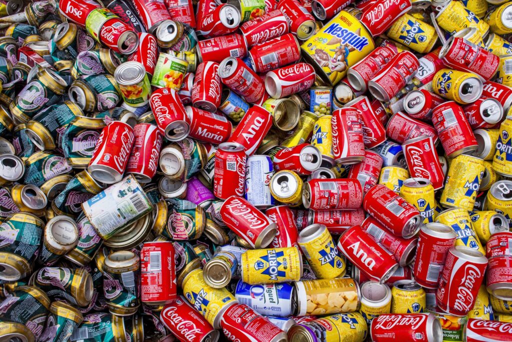 Aluminijeve pločevinke za reciklažo