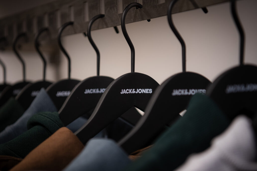 Razstavni prostor Bestseller za znamko Jack&Jones