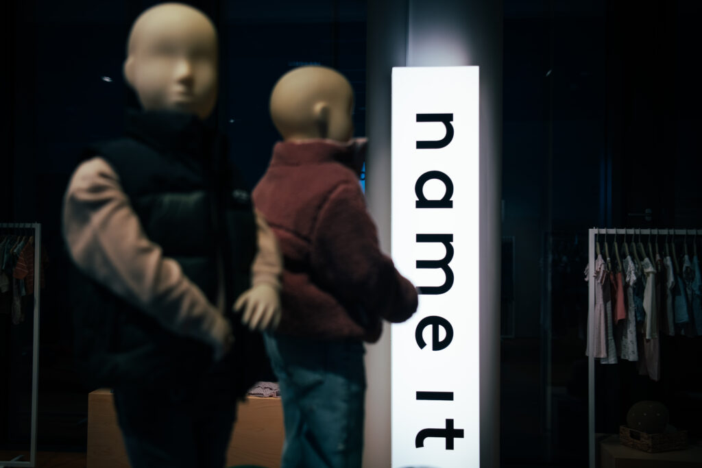 Razstavni prostor Bestseller za znamko Name It