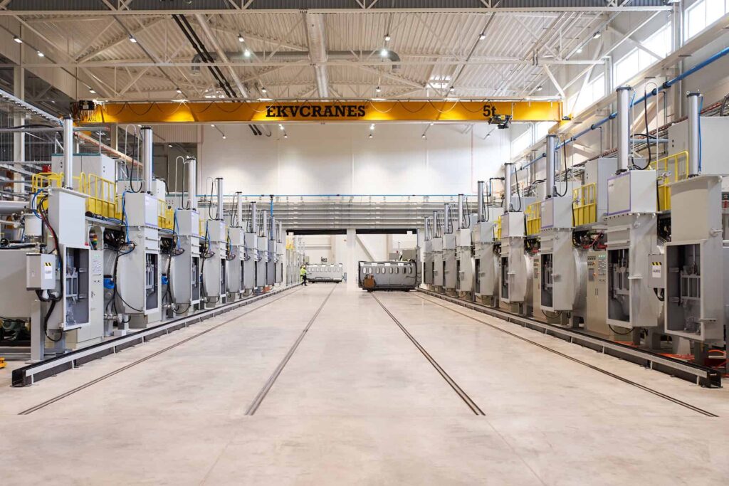 Tovarna magnetov iz redkih zemelj v estonski Narvi